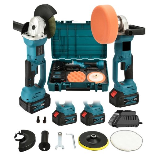 Bosch Plus EEA193 Şarjlı Taşlama ve Polisaj Süper Set 58w 5ah